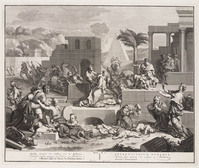 KG 12265
<br/>
Herodes' Kindermoord.
<br/>
<em>Gouwen, Giliam van der (ca. 1657-1716)</em>